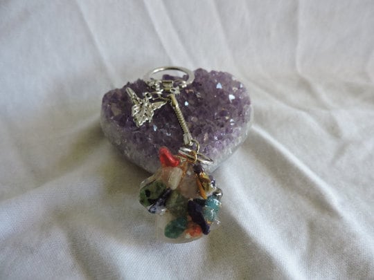 Unicorn Head Orgone Key Chain
