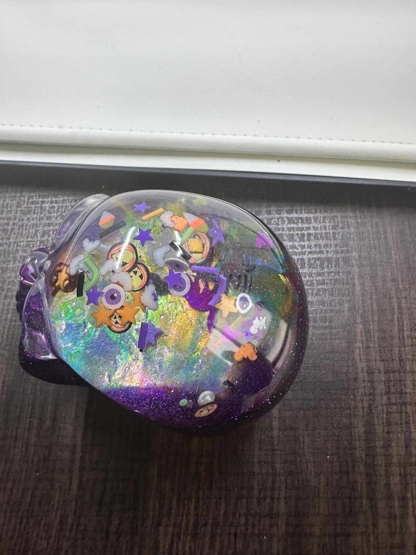 Skull Resin Statue