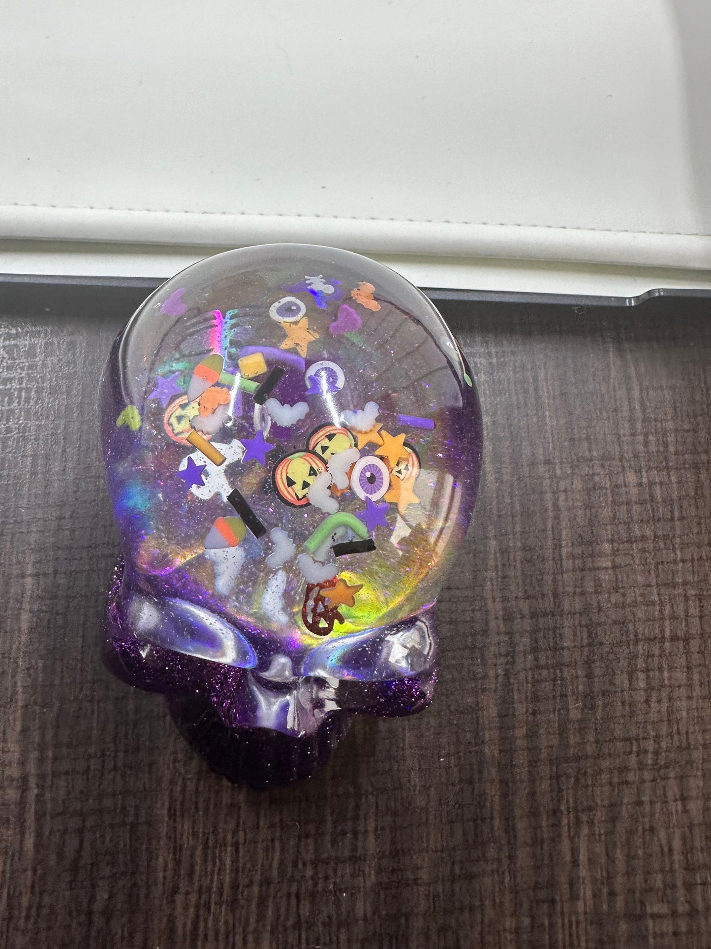 Skull Resin Statue
