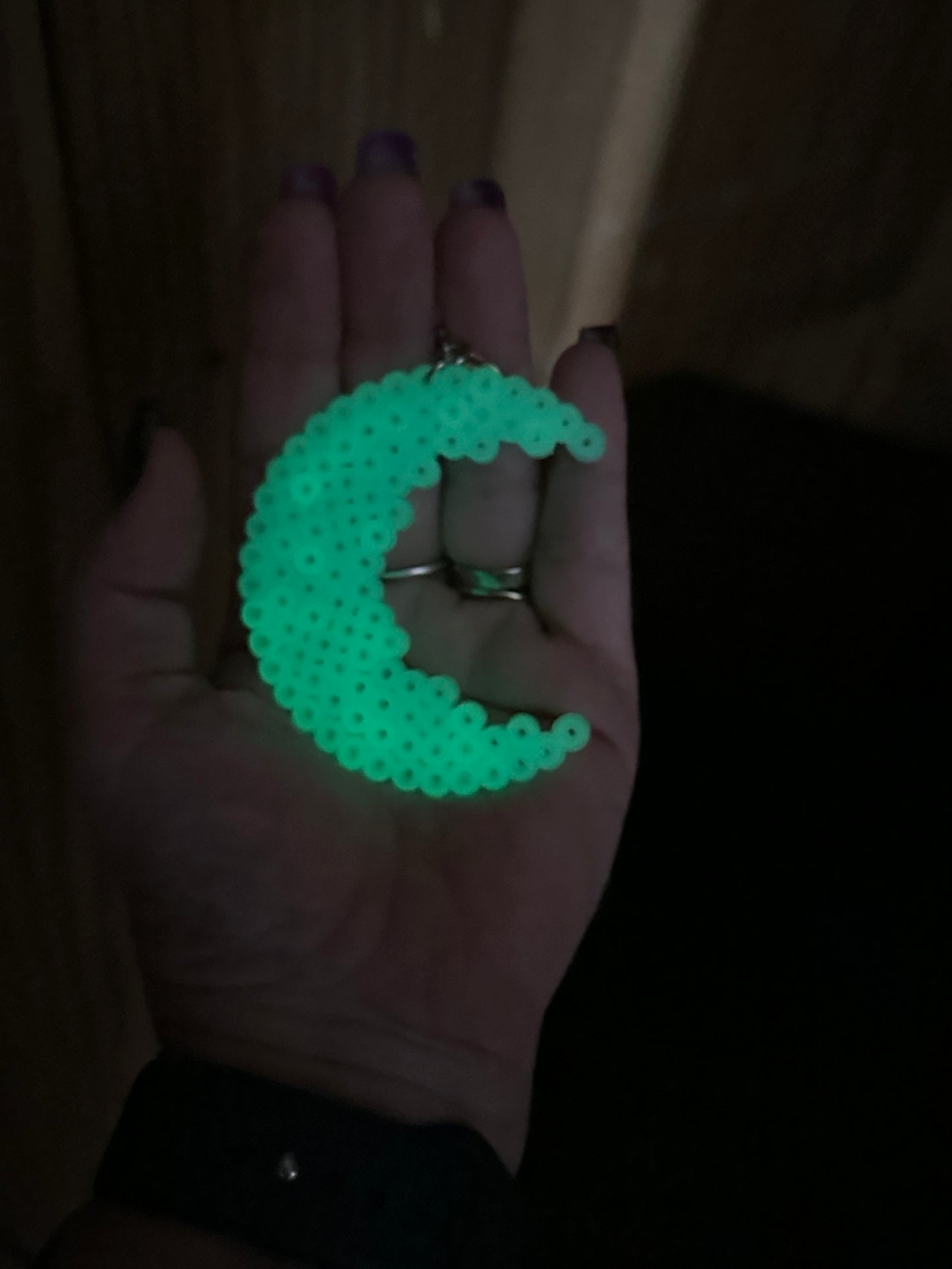 Perler Bead Keychain