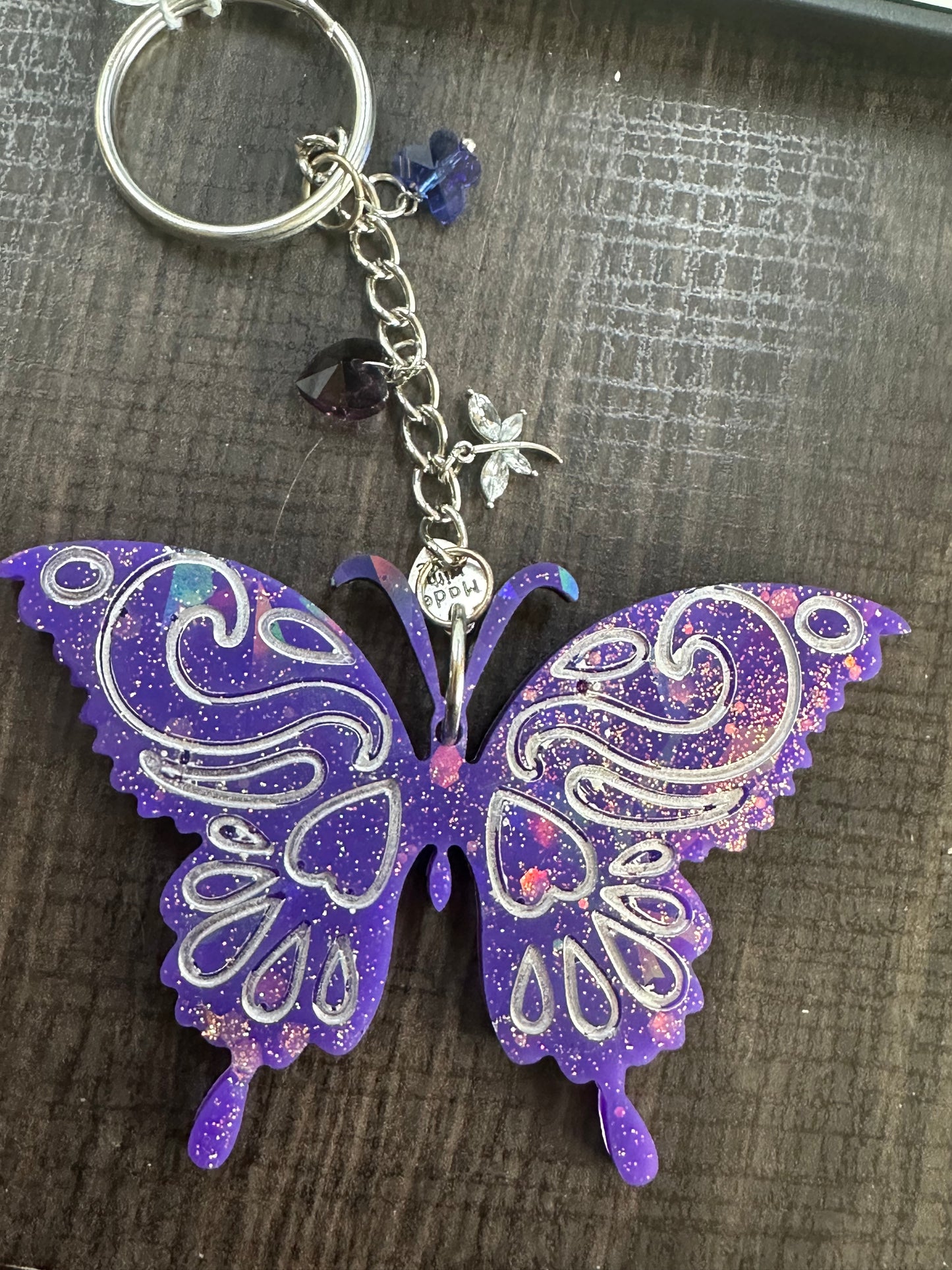 Butterfly Keychain