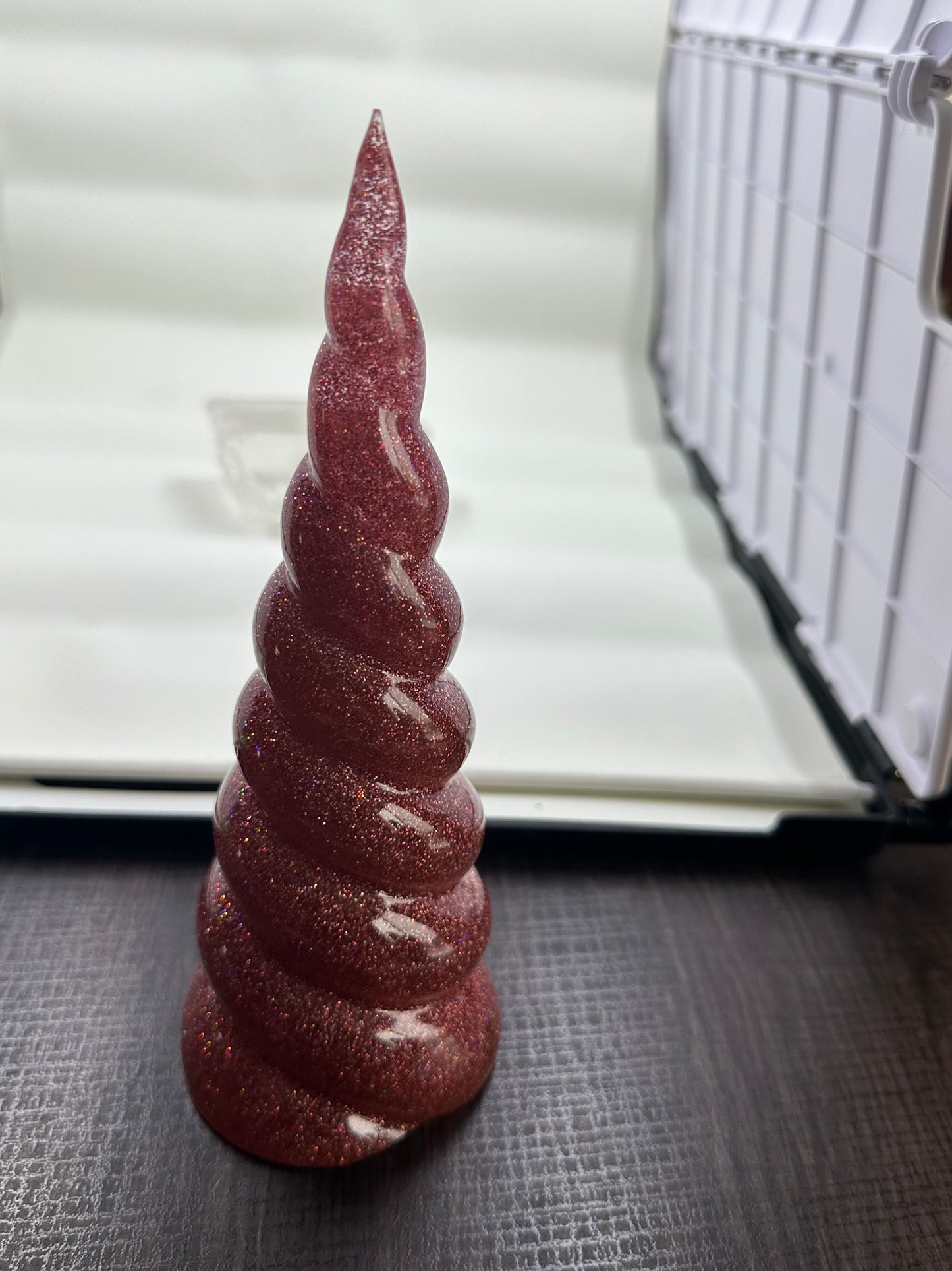 Resin Unicorn Horn Statue