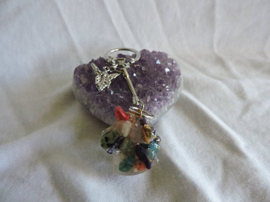 Unicorn Head Orgone Key Chain