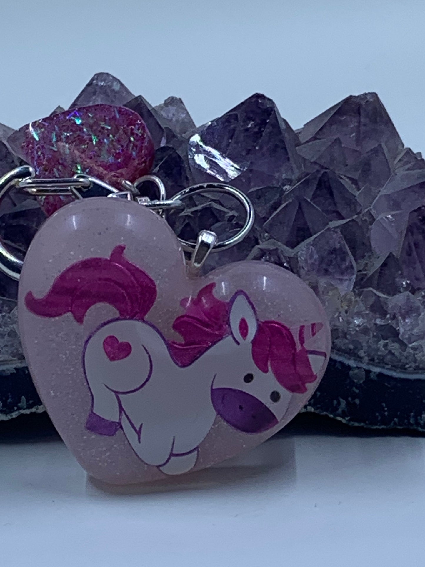 Valentine Heart Keychains