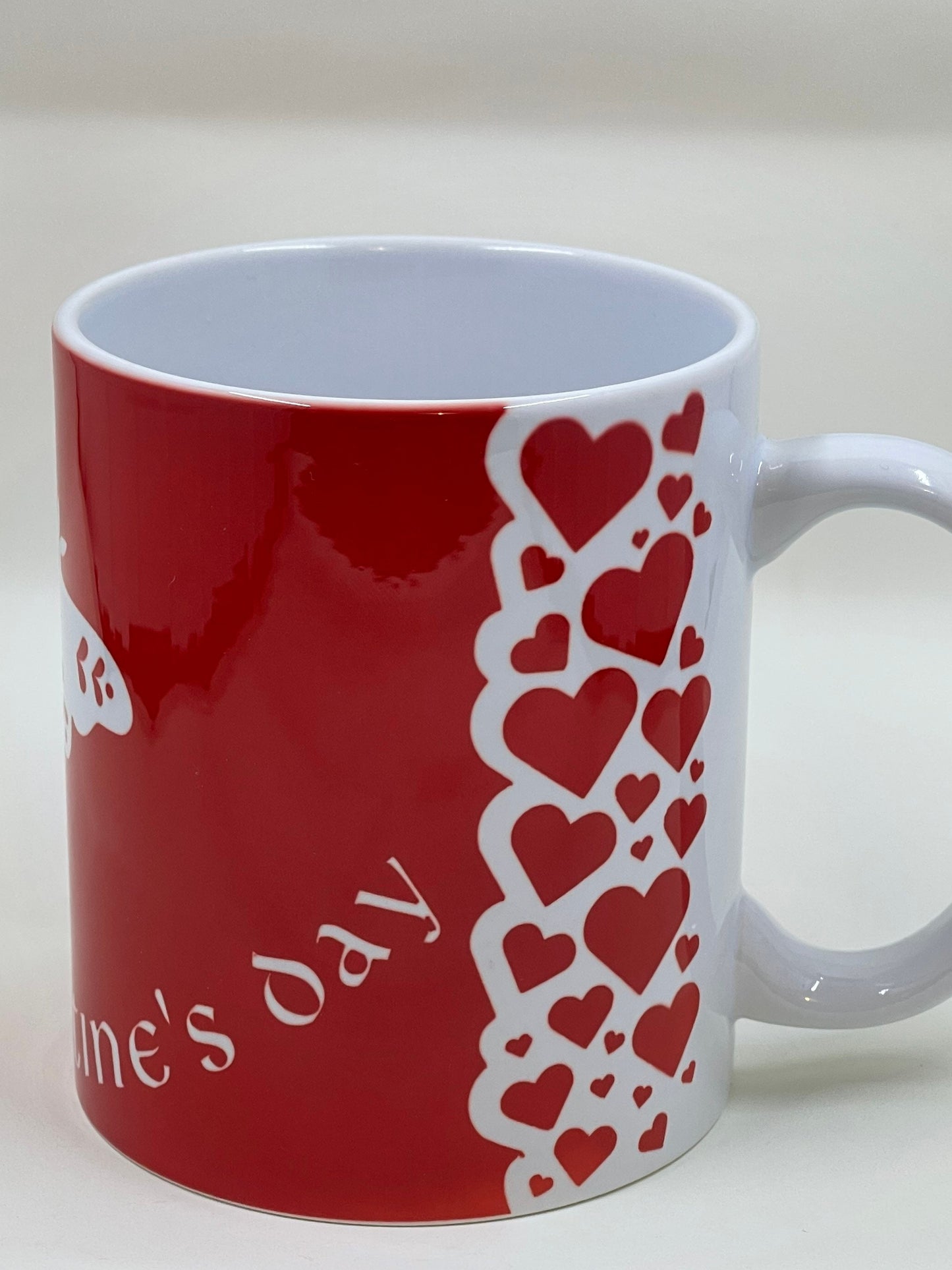 Valentine’s Day Luna moth mug