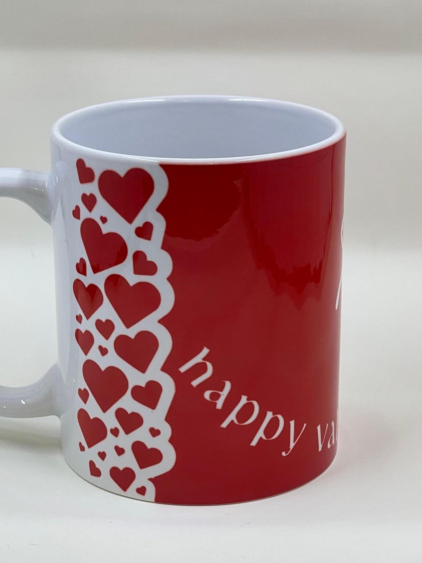 Valentine’s Day Luna moth mug