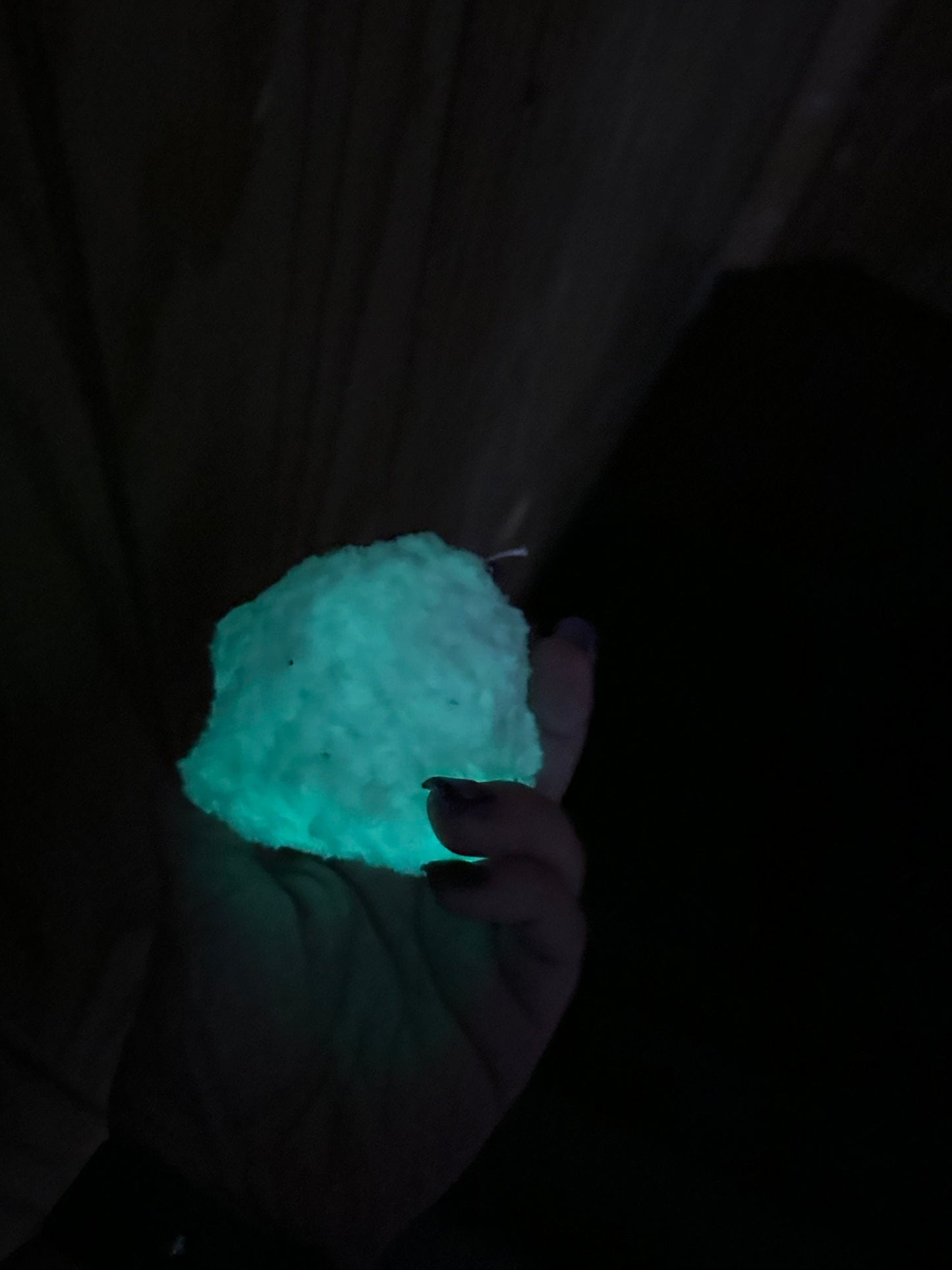 Glow In The Dark Ghost Keychain