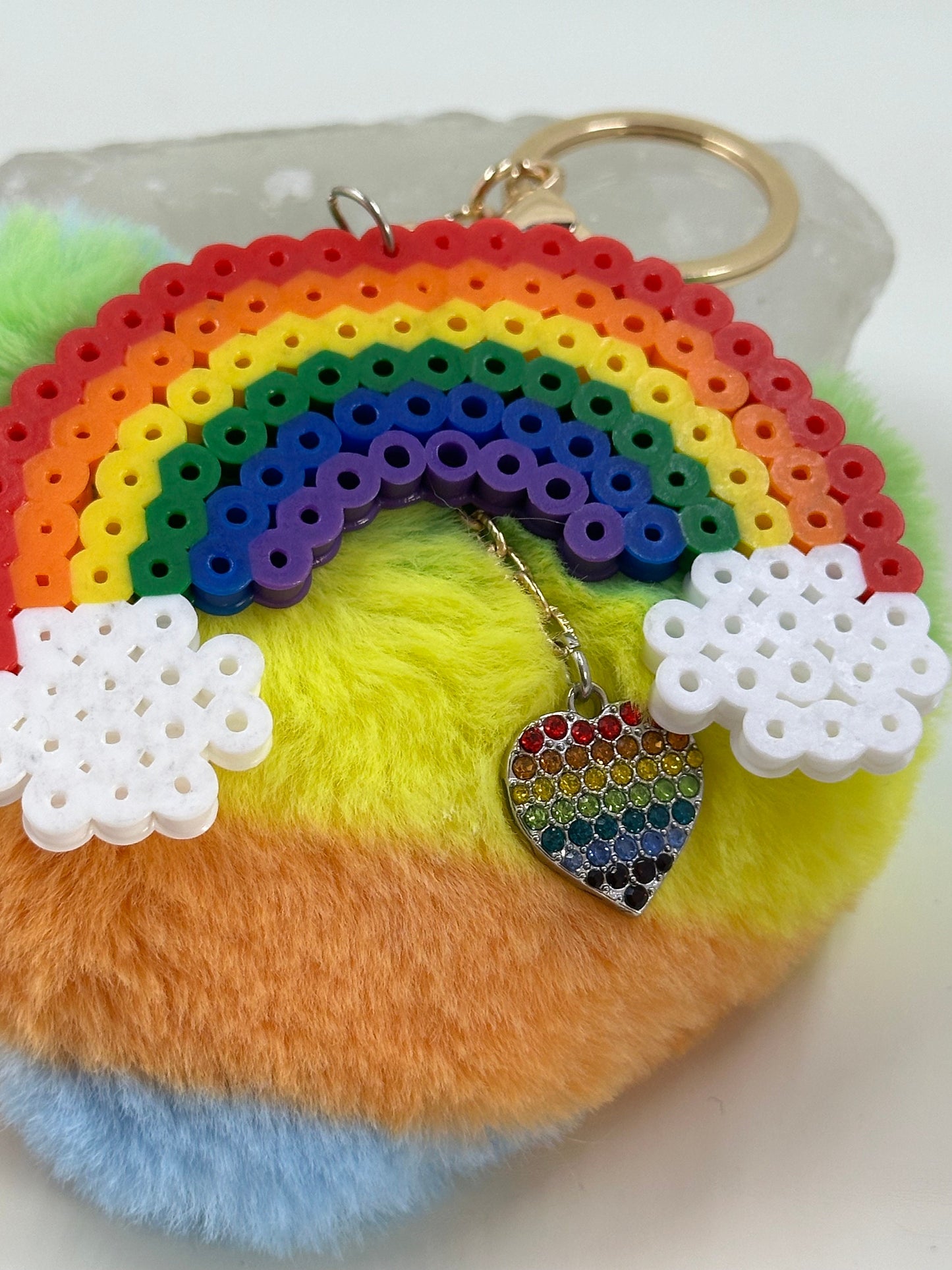 Perler Bead Keychain