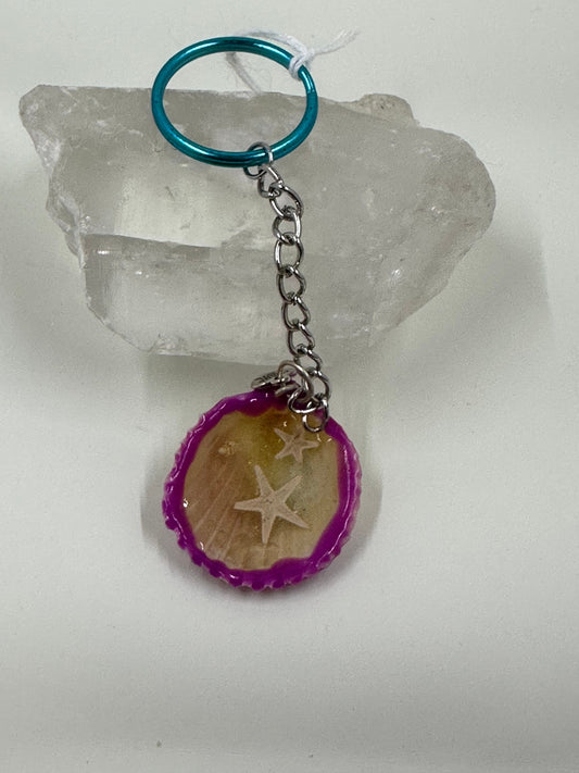 Seashell Keychain