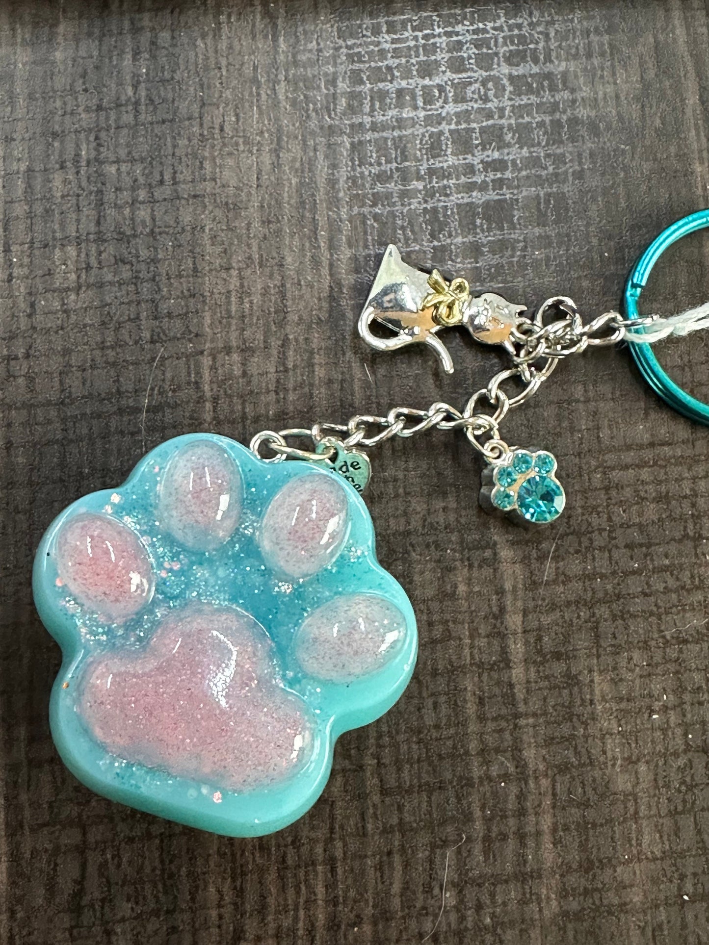 Cat Paw Keychains