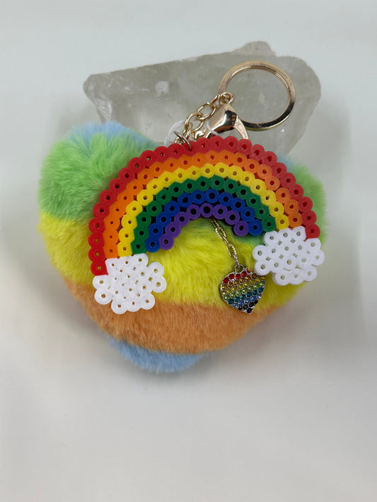 Perler Bead Keychain