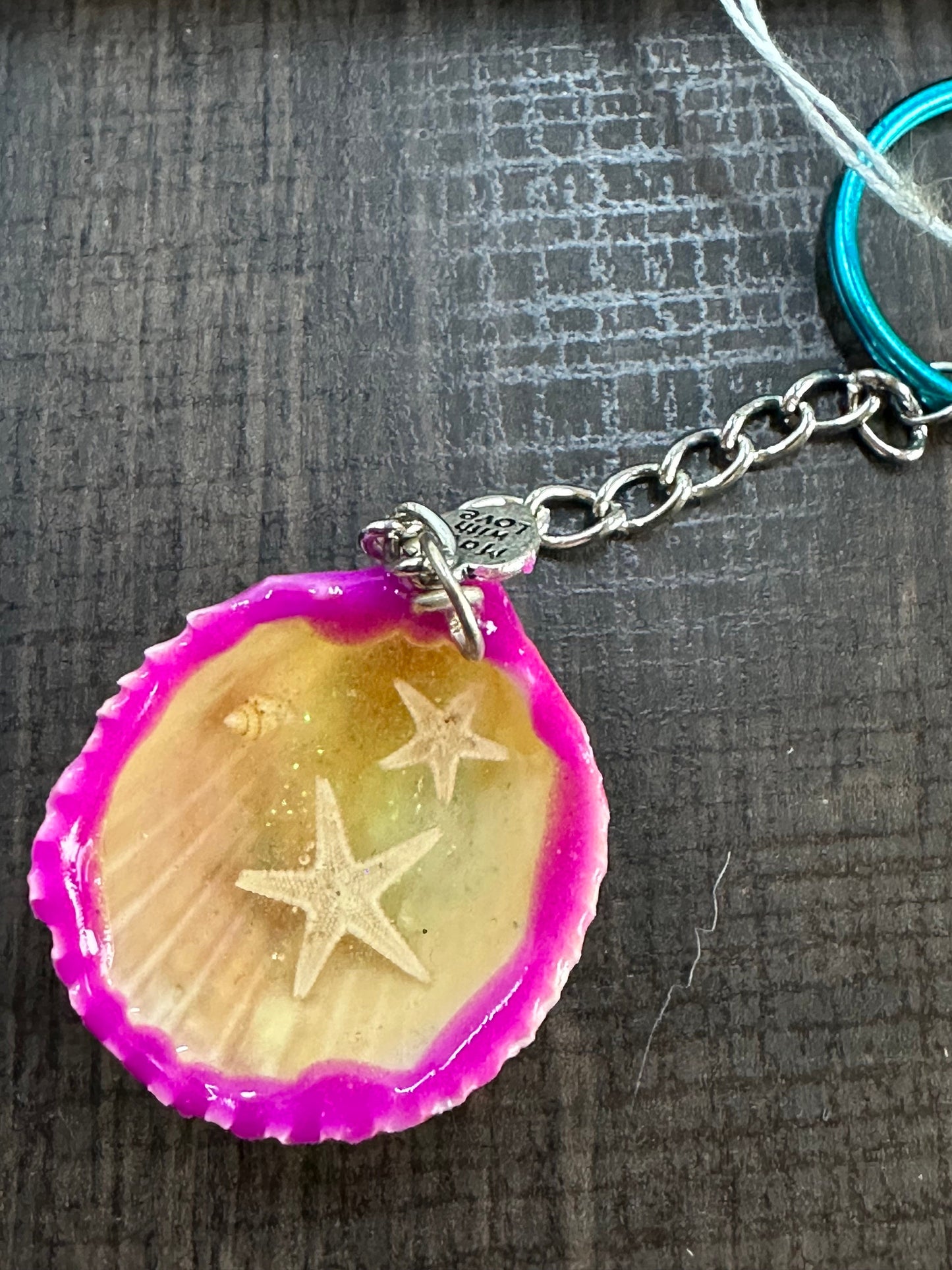 Seashell Keychain